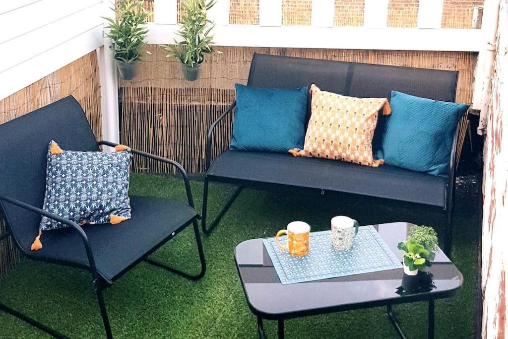Le Chat Bleu - 26M2- Terrasse Sur Les Toits - Wi-Fi Amiens Eksteriør bilde